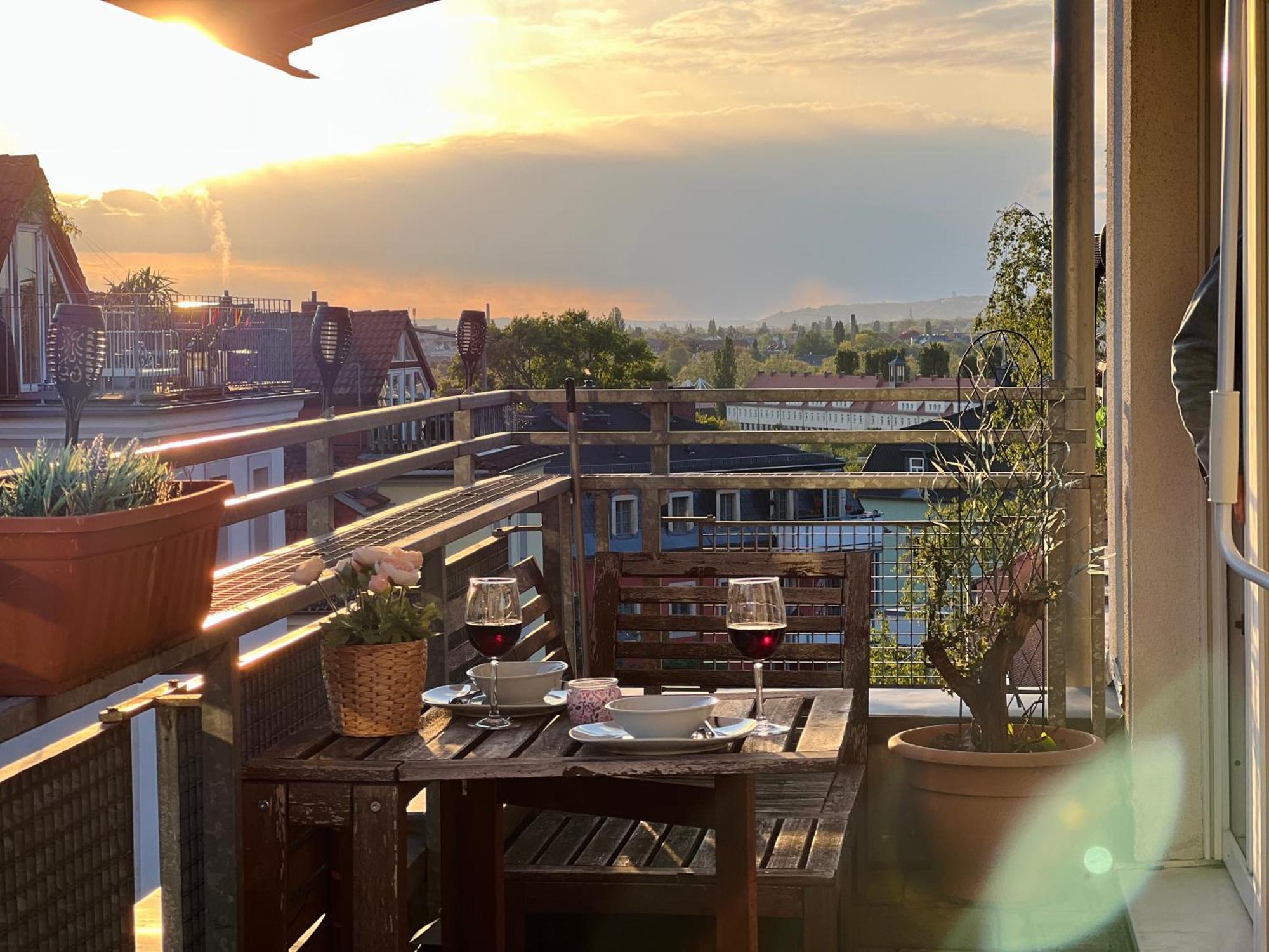 Ferienwohnung Stariva - Terrasse Ueber Dresden - Kaffeemachine - Netflix - Playstation - Brettspiele Exterior foto
