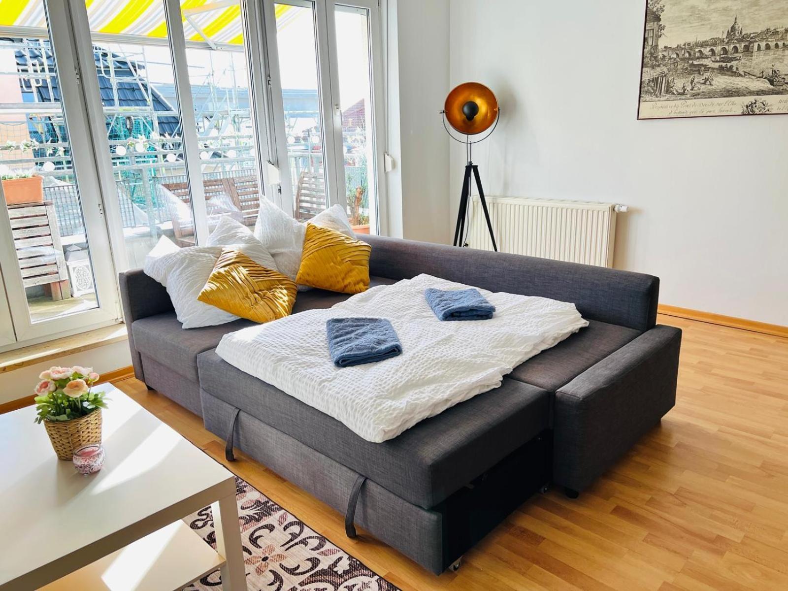 Ferienwohnung Stariva - Terrasse Ueber Dresden - Kaffeemachine - Netflix - Playstation - Brettspiele Exterior foto